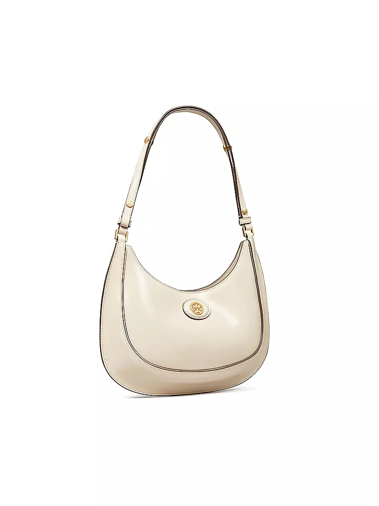 TORY BURCH | Ledertasche - Henkeltasche ROBINSON SPAZZOLATO | Beige