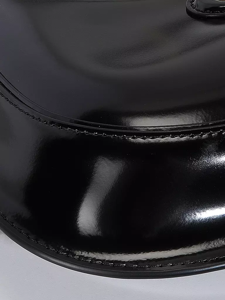 TORY BURCH | Ledertasche - Henkeltasche ROBINSON SPAZZOLATO | Negro