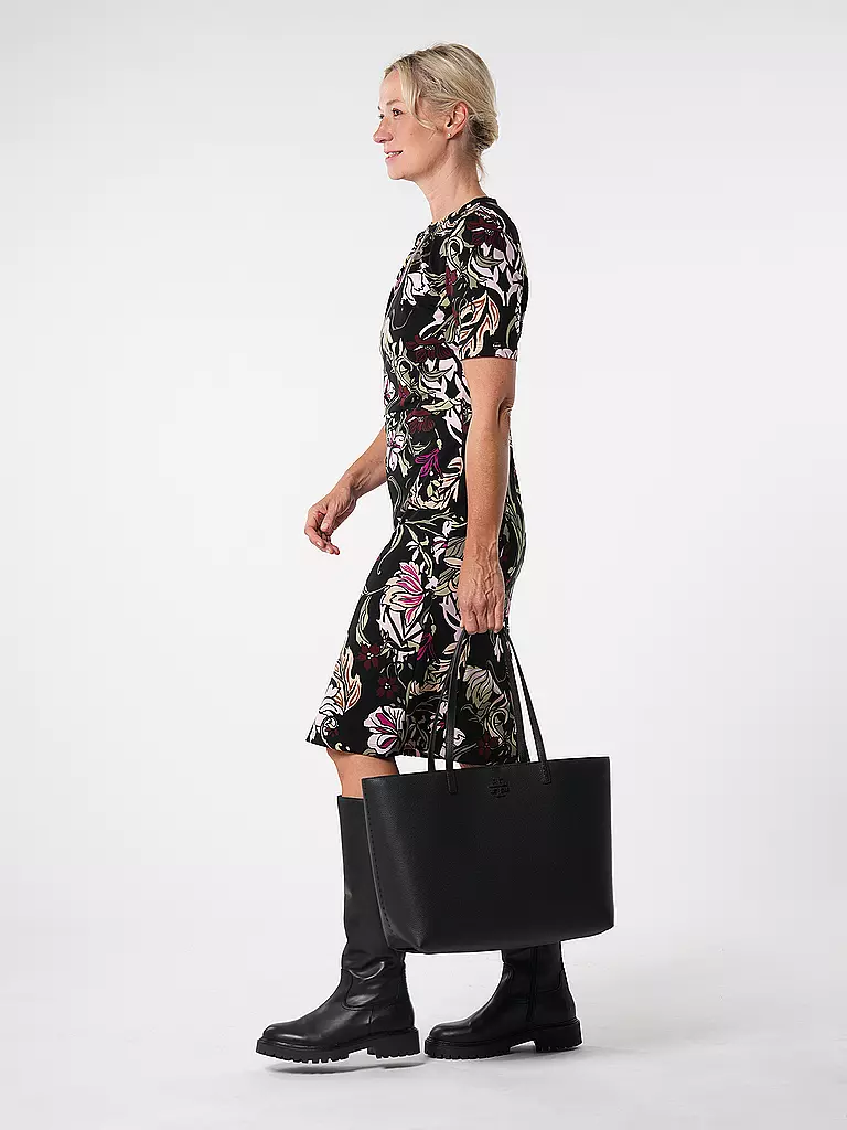 TORY BURCH | Ledertasche - Shopper McGRAW TOTE | Negro