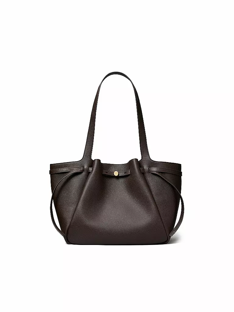 TORY BURCH | Ledertasche - Shopper ROMY | Marrón