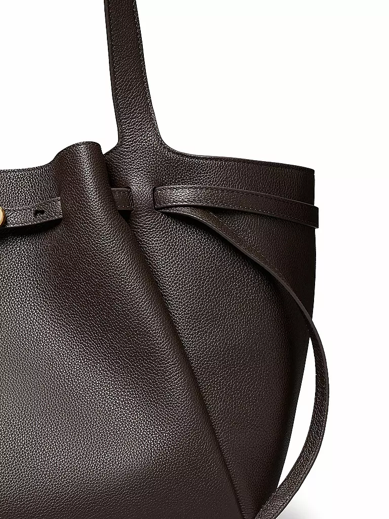 TORY BURCH | Ledertasche - Shopper ROMY | Marrón