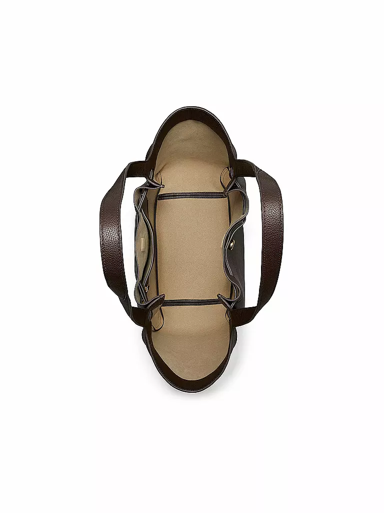 TORY BURCH | Ledertasche - Shopper ROMY | Marrón
