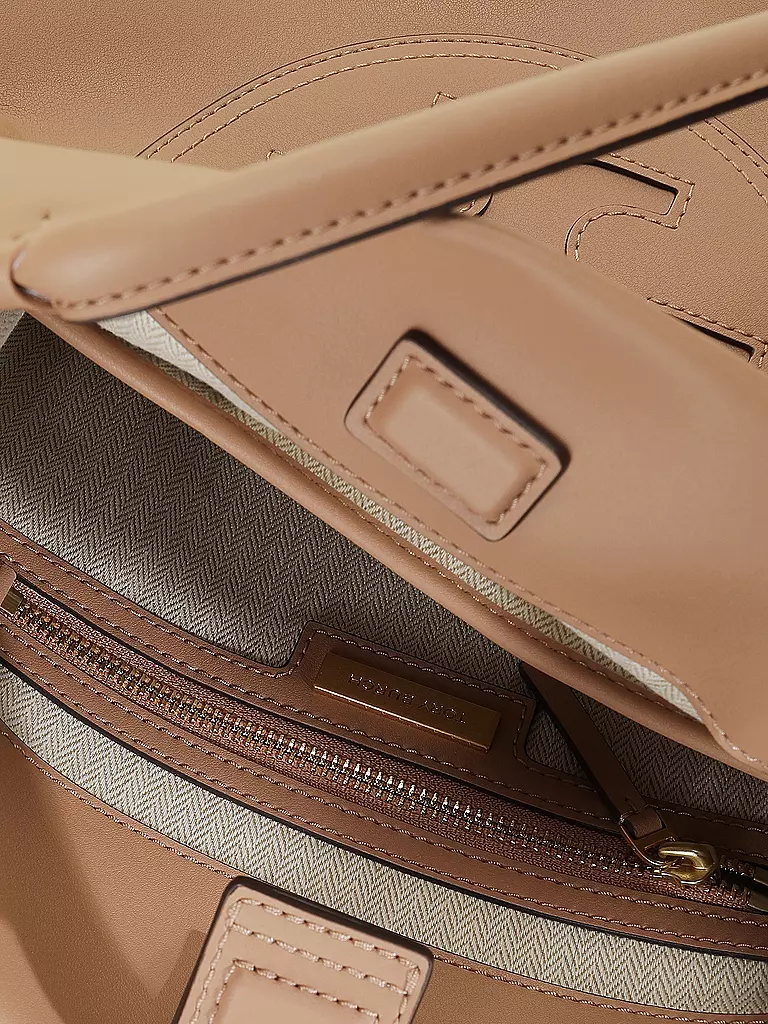 TORY BURCH | Ledertasche - Tote Bag ELLA ECO TOTE Small | Crema