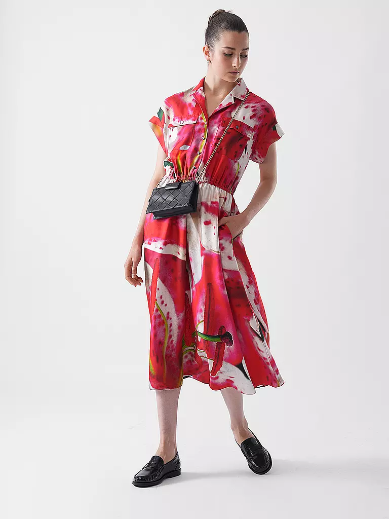 TORY BURCH | Midikleid | Fucsia