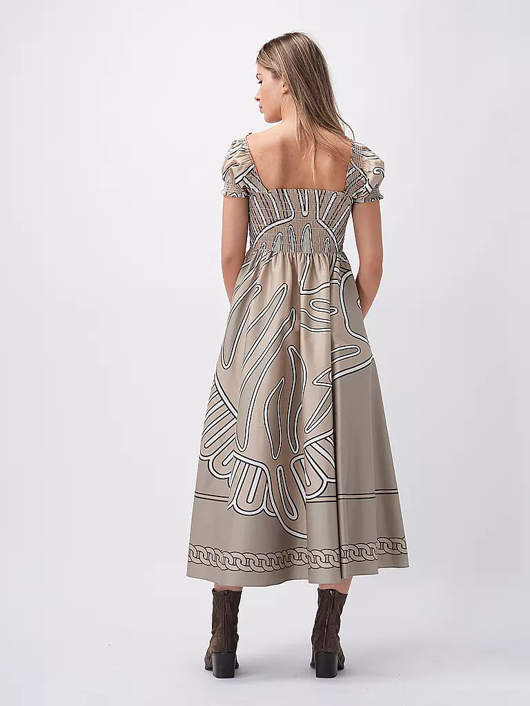 TORY BURCH | Midikleid | Oliva