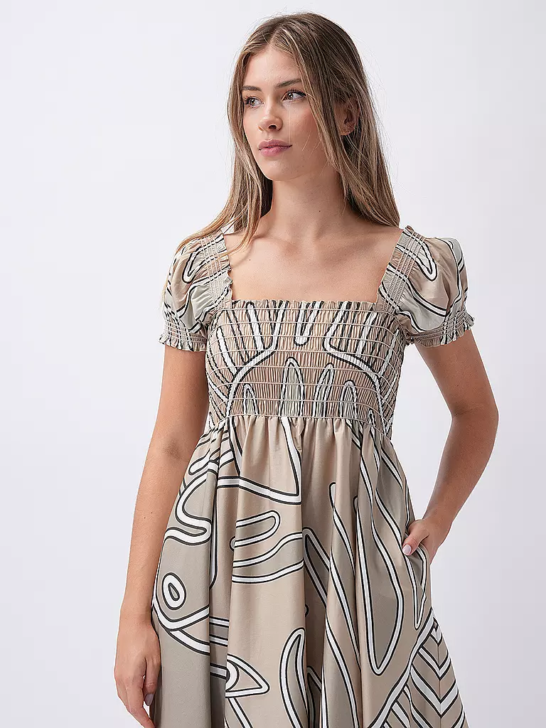 TORY BURCH | Midikleid | Oliva