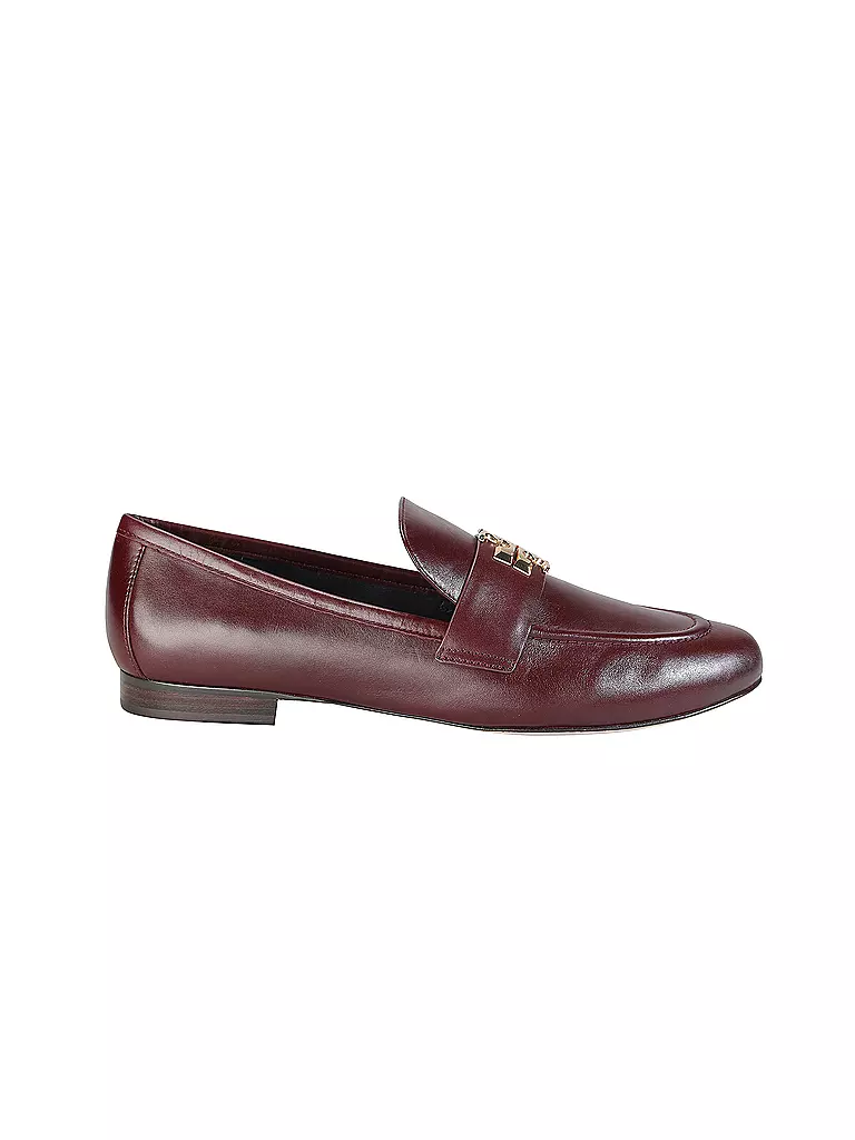 TORY BURCH | Mocasín ELEANOR | Rojo oscuro