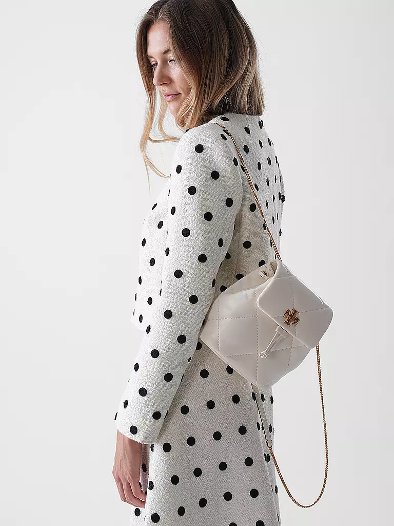 TORY BURCH | Mochila KIRA DAOMOND Mini | Blanco