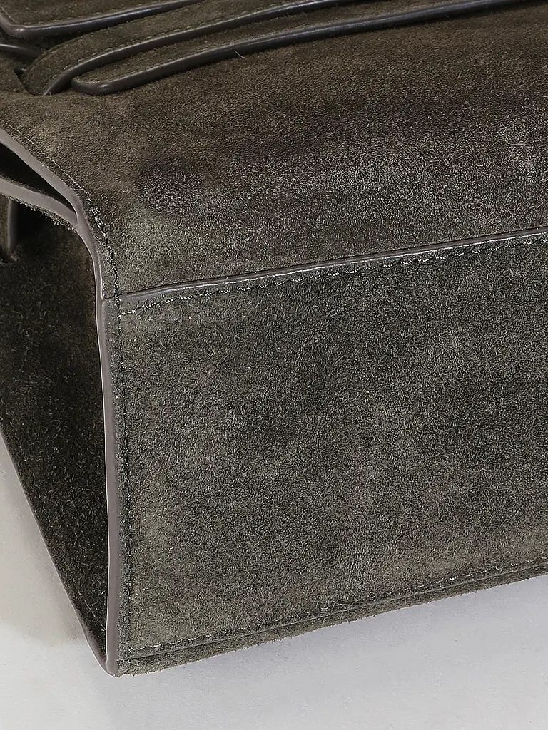 TORY BURCH | Nombre del producto: Bolso de cuero - Bolso de hombro LEE RADZIWILL Large | Verde oscuro