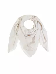 TORY BURCH | Pañuelo Traveler | Crema