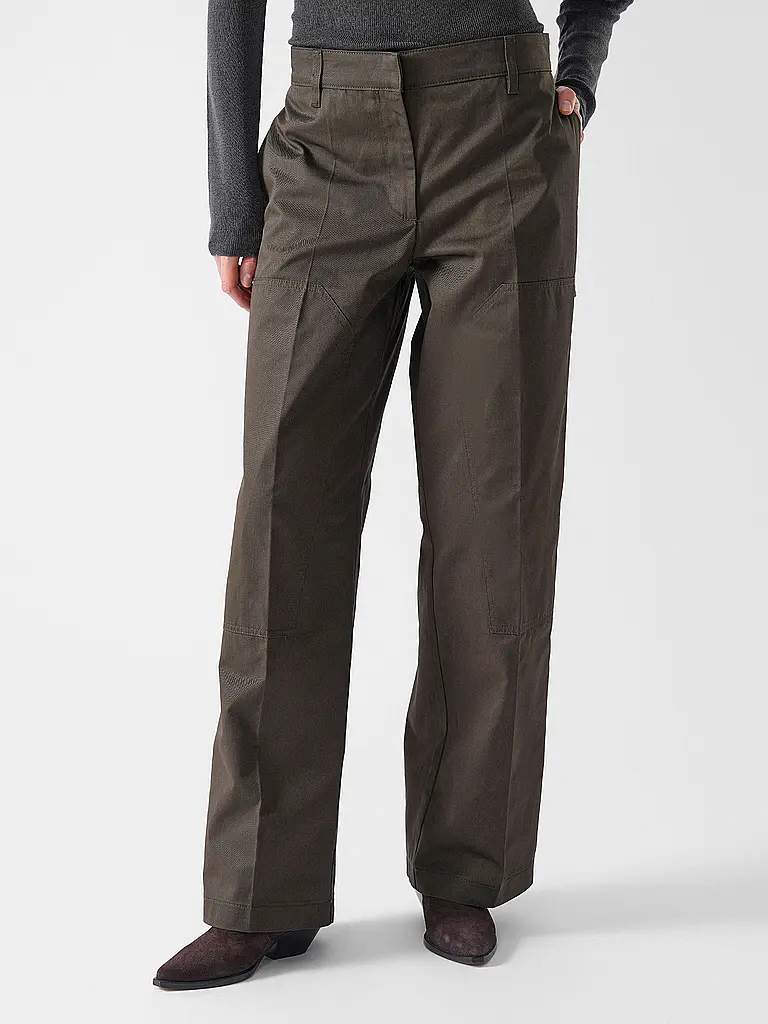 TORY BURCH | Pantalones cargo | Oliva