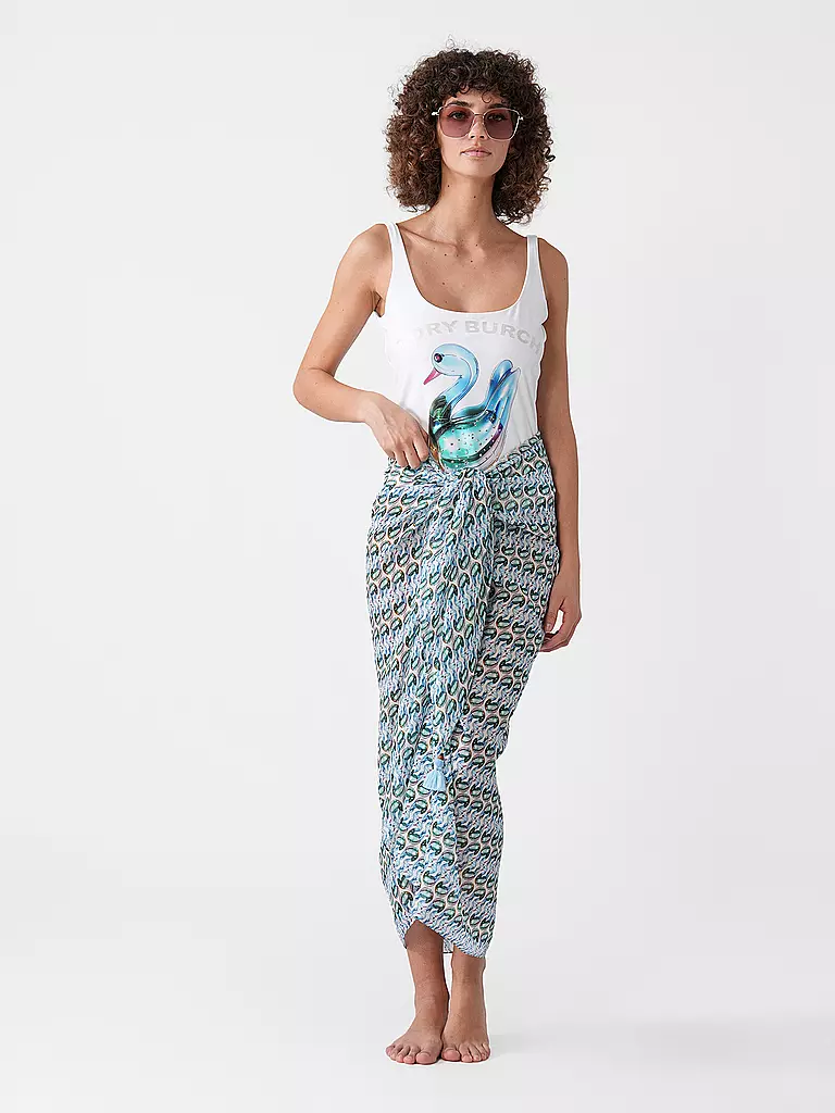 TORY BURCH | Pareo | Azul claro