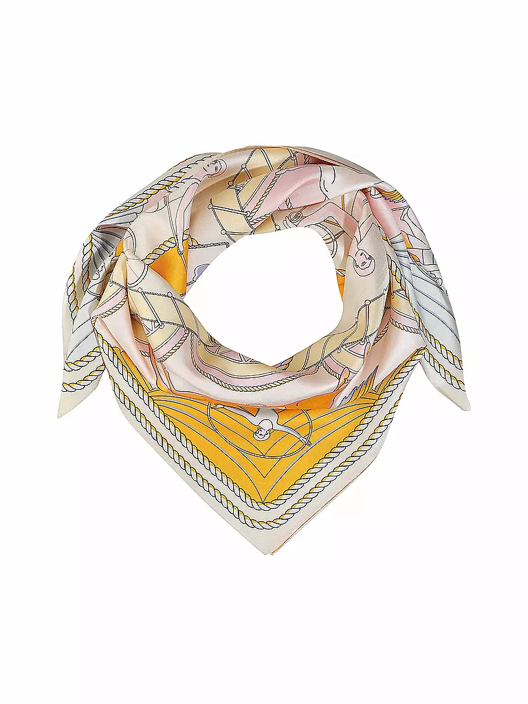 TORY BURCH | Seidentuch | Fucsia