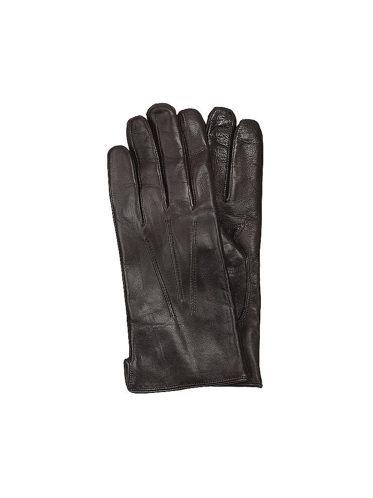 Tr-handschuhe Guantes de cuero marrón