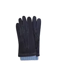 TR-HANDSCHUHE | Guantes de cuero | Azul oscuro