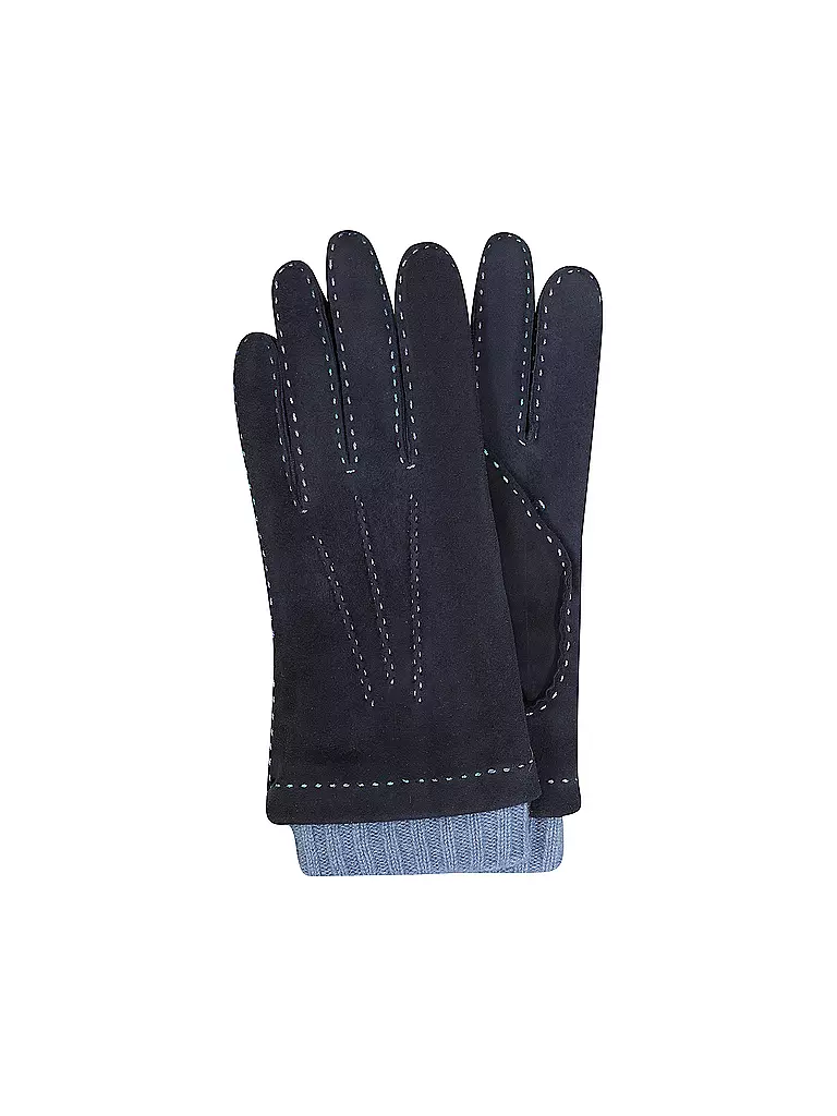 TR-HANDSCHUHE | Guantes de cuero | Azul oscuro