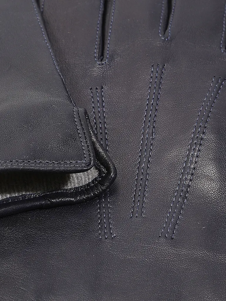TR-HANDSCHUHE | Guantes de cuero | Azul oscuro