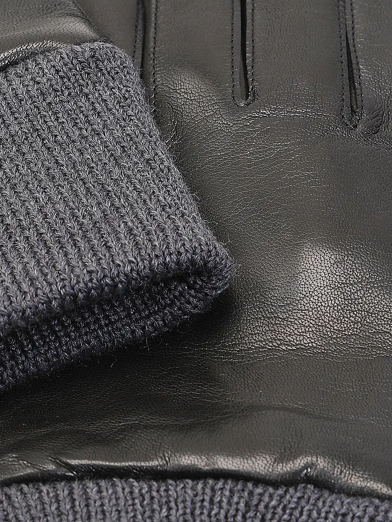 TR-HANDSCHUHE | Guantes de cuero | Negro