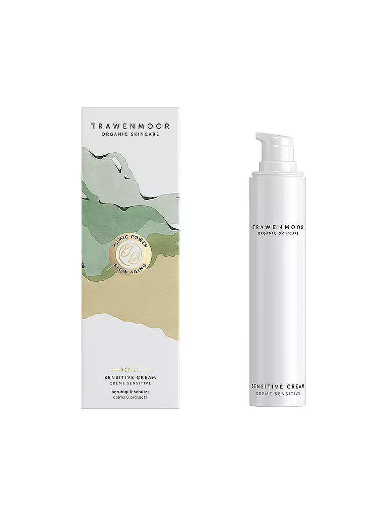 TRAWENMOOR | Crema facial - Recambio de Crema Sensible 50ml | keine Farbe