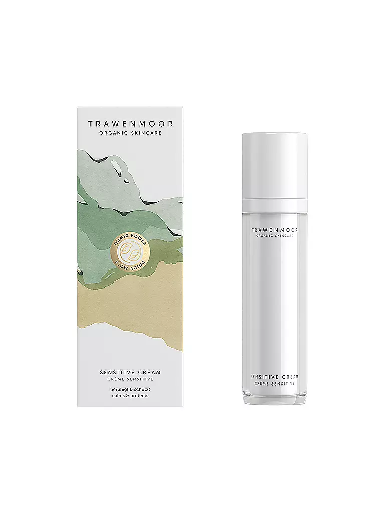 TRAWENMOOR | Crema facial - Sensitive Cream Refillable 50ml | keine Farbe