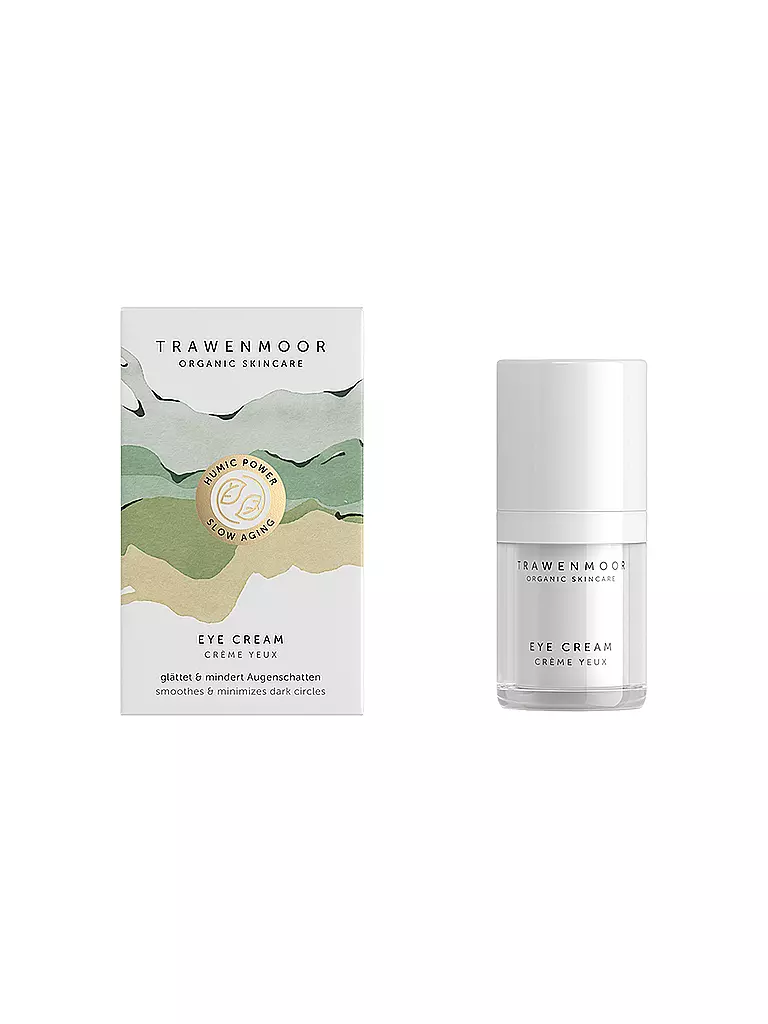 TRAWENMOOR | Crema para ojos - Eye Cream Refillable 15ml | Sin color