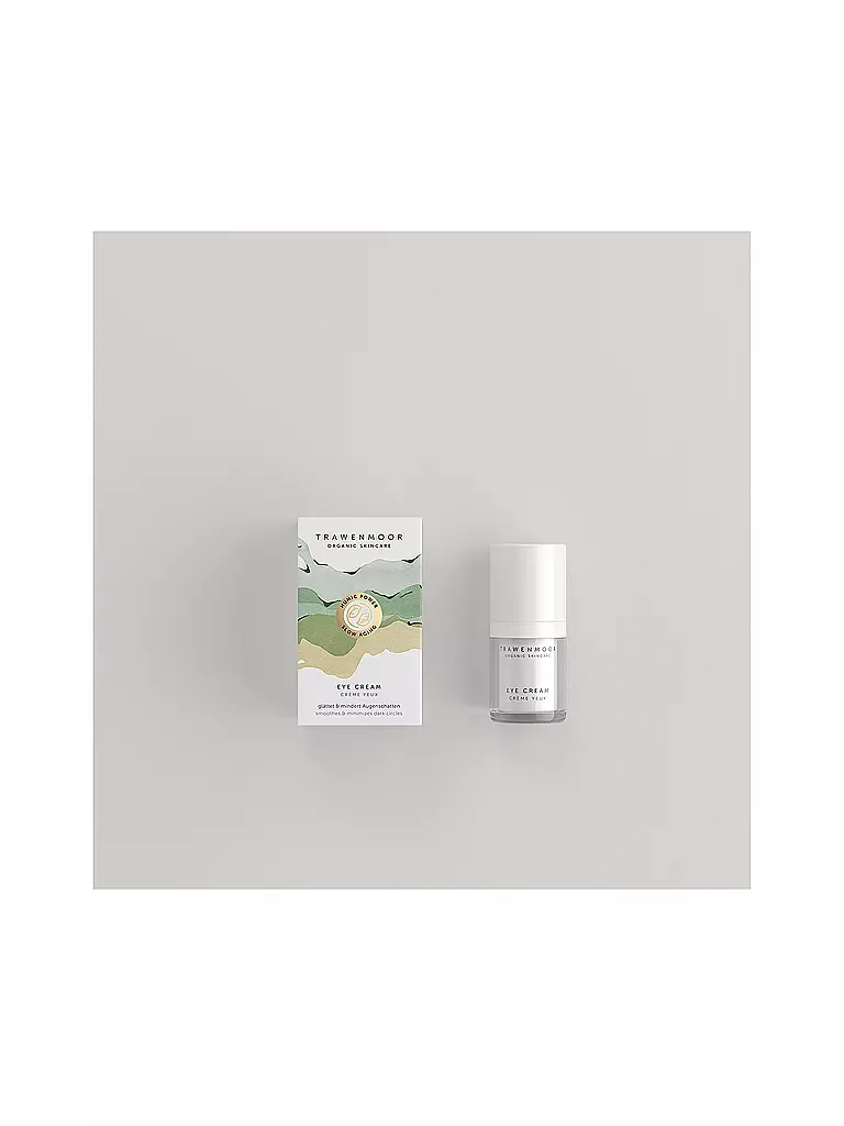 TRAWENMOOR | Crema para ojos - Eye Cream Refillable 15ml | Sin color