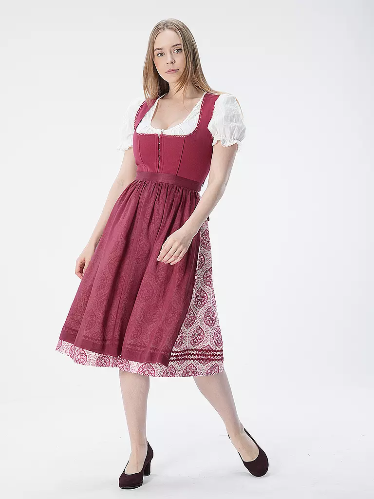 TRENTINI | Dirndl | Rojo