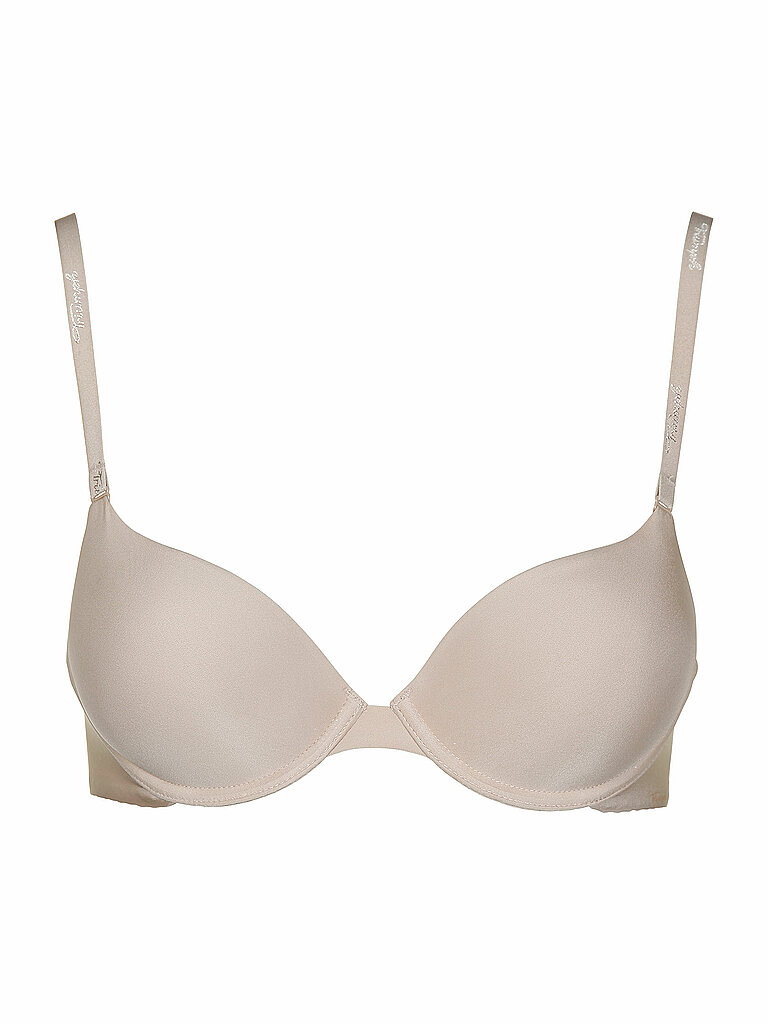 Sujetador camiseta con aros BODY MAKE UP smooth skin beige 90D