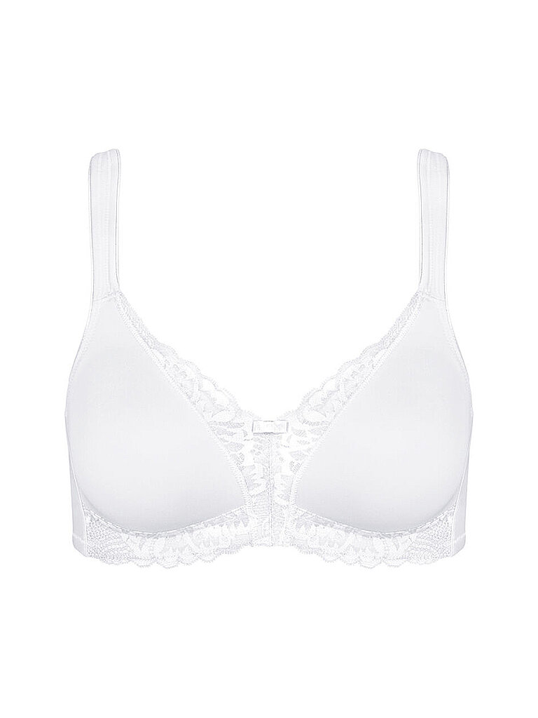 Sujetador sin aros MODERN LACE COTTON white blanco 90C