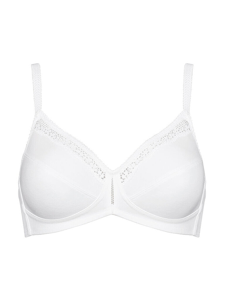 Sujetador sin aros COTTON BEAUTY N white blanco 95C