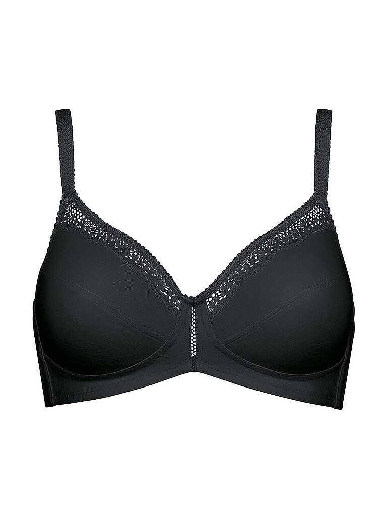 Sujetador sin aros COTTON BEAUTY N black negro 95D