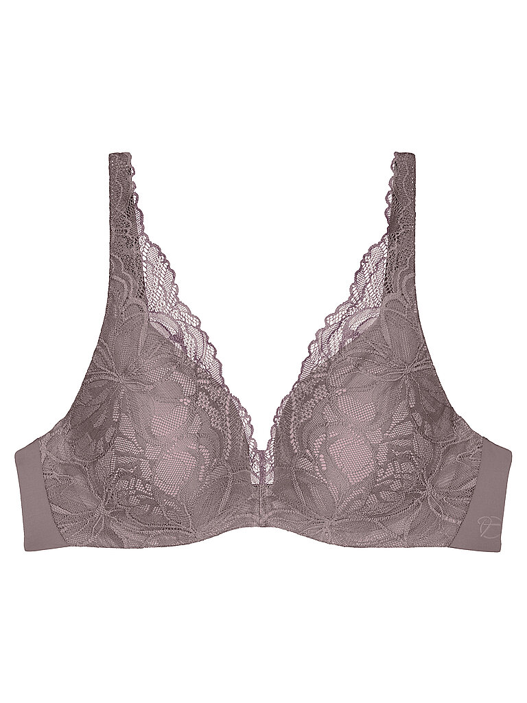 Sujetador con aros BODY MAKE-UP ILLUSION LACE gris paloma gris 80B