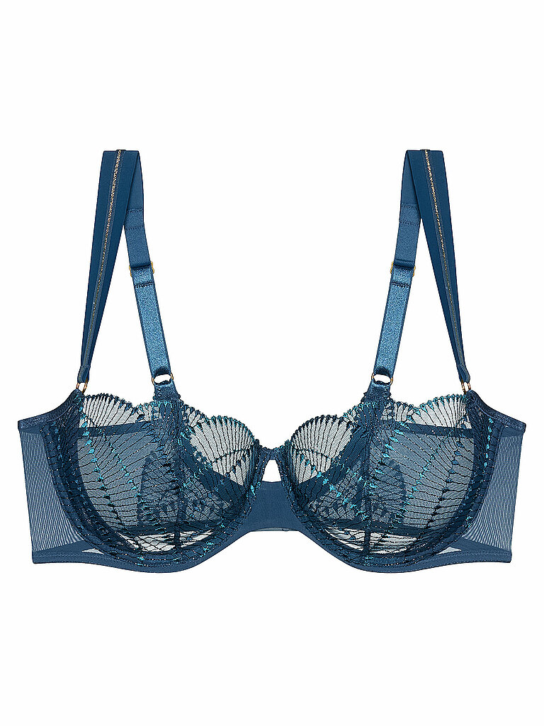 Sujetador con aros PALINA SEA FULL OF STARS azul ahumado azul 70C