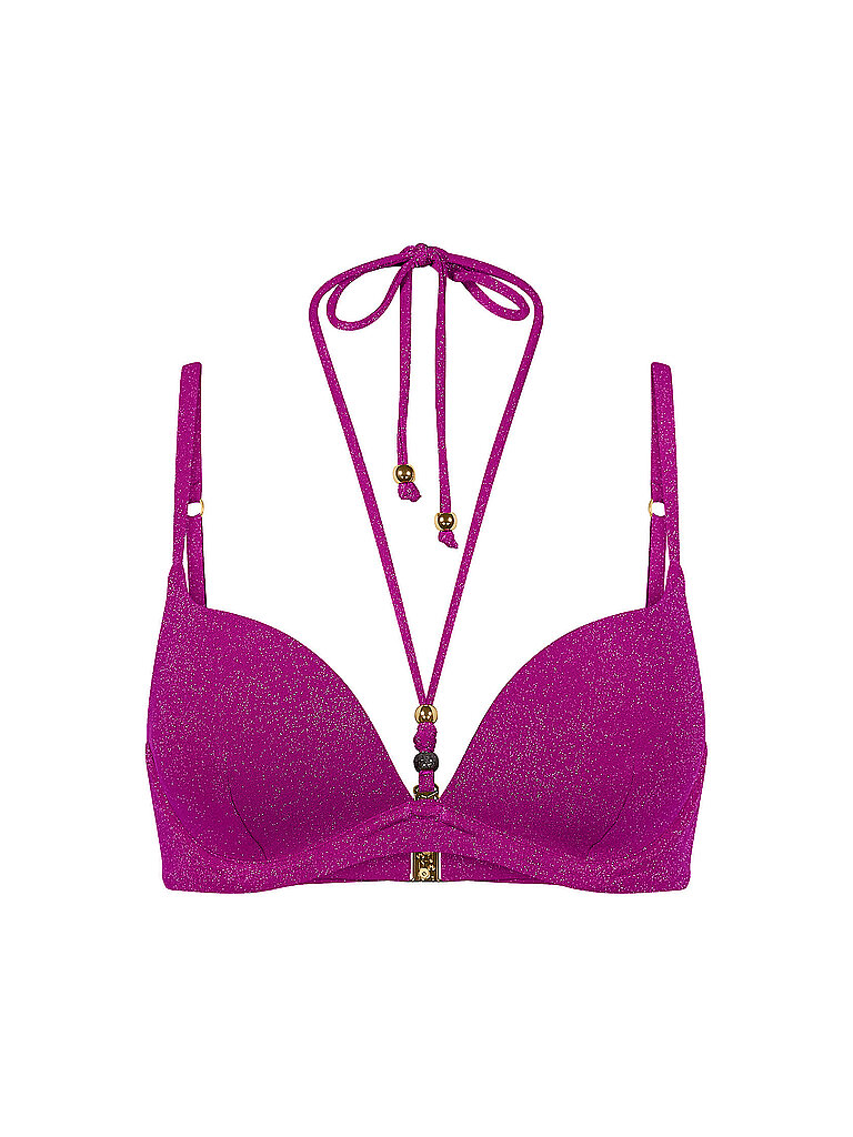 Parte superior de bikini SUMMER SUNSET raspberry juice rosa 42D