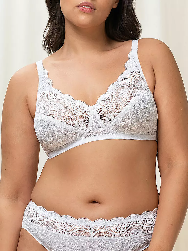TRIUMPH | BH ohne Bügel "Amourette 300" (Weiss) | Blanco