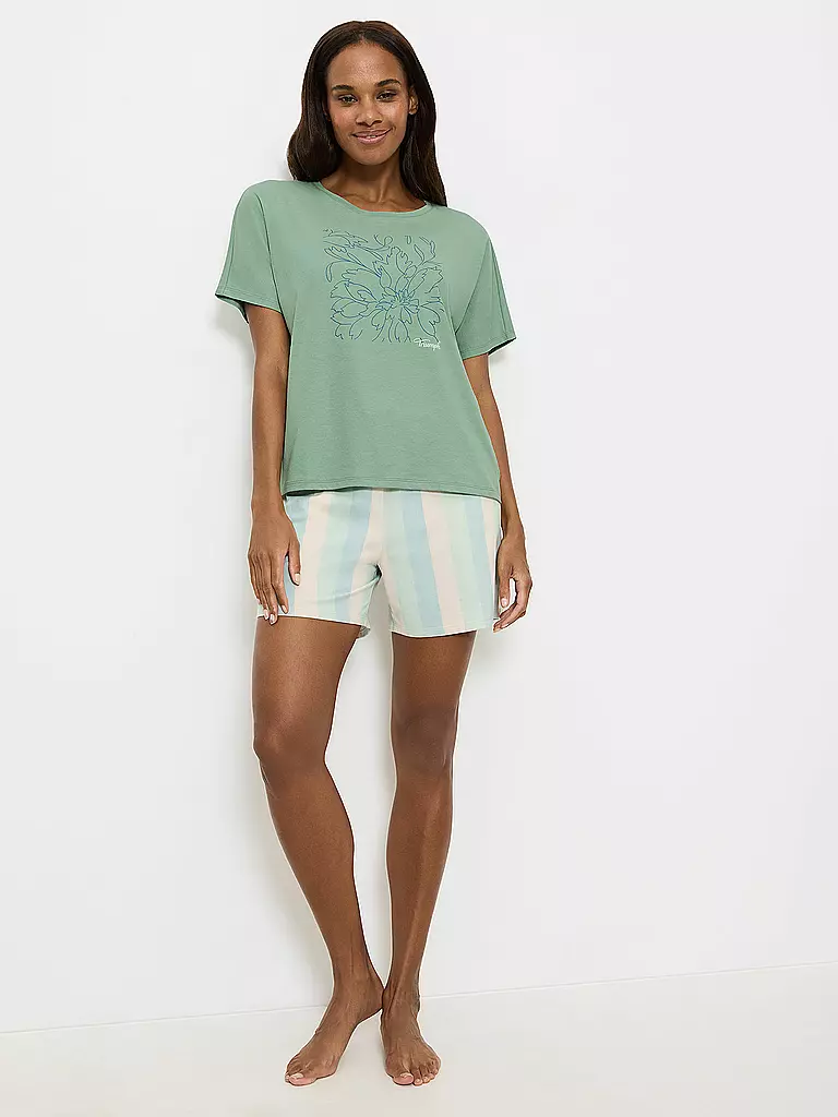 TRIUMPH | Camiseta de pijama MIX & MATCH | Verde claro
