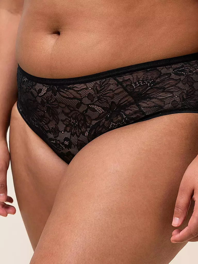 TRIUMPH | Maxi-Slip "Amourette Charm" (Negro) | 