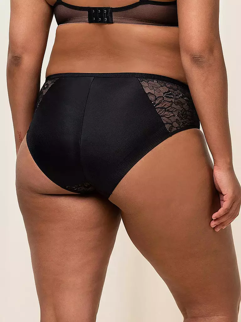 TRIUMPH | Maxi-Slip "Amourette Charm" (Negro) | 