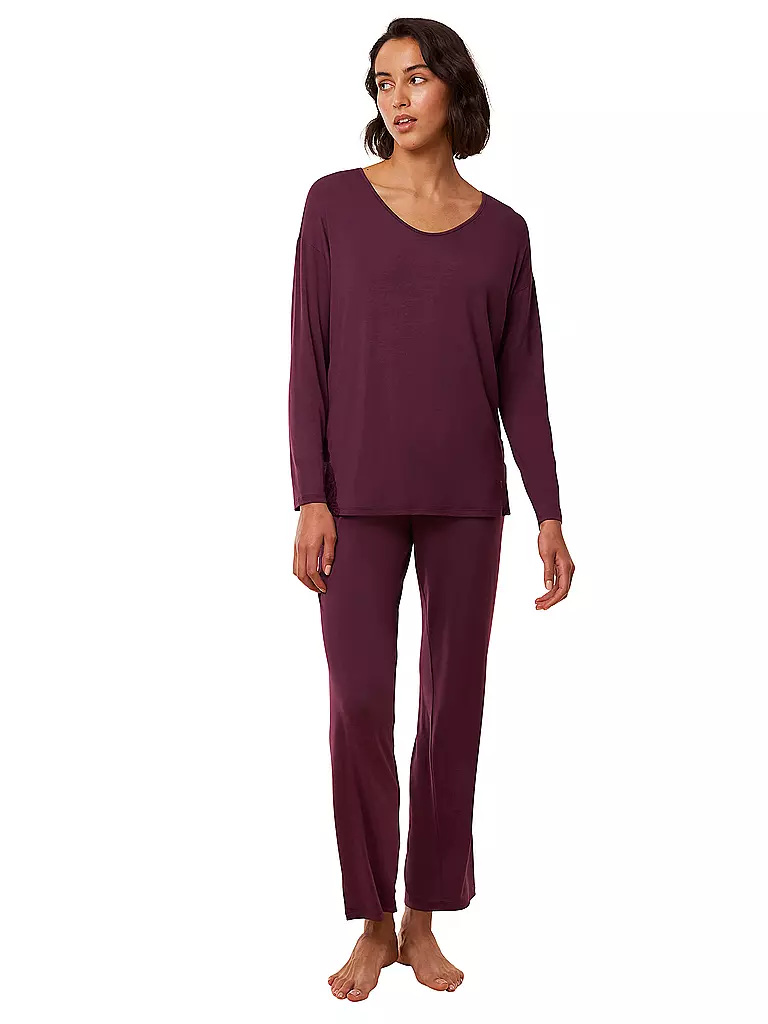 TRIUMPH | Pyjama TIMELESS SENSUALITY | Rojo oscuro