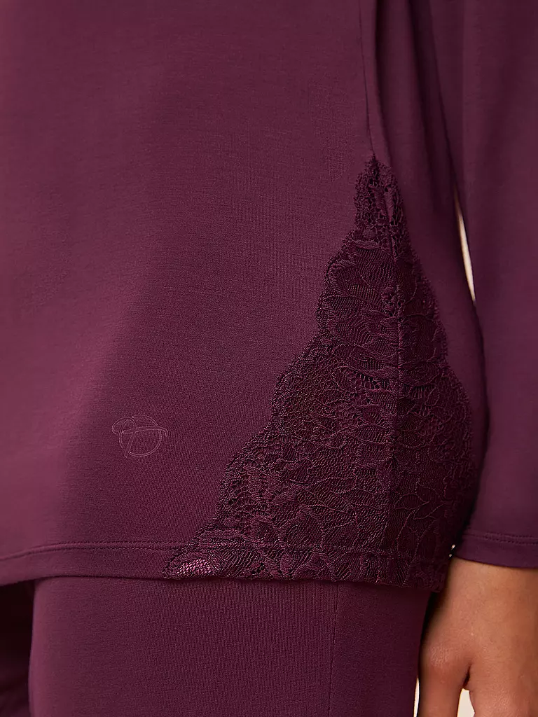 TRIUMPH | Pyjama TIMELESS SENSUALITY | Rojo oscuro