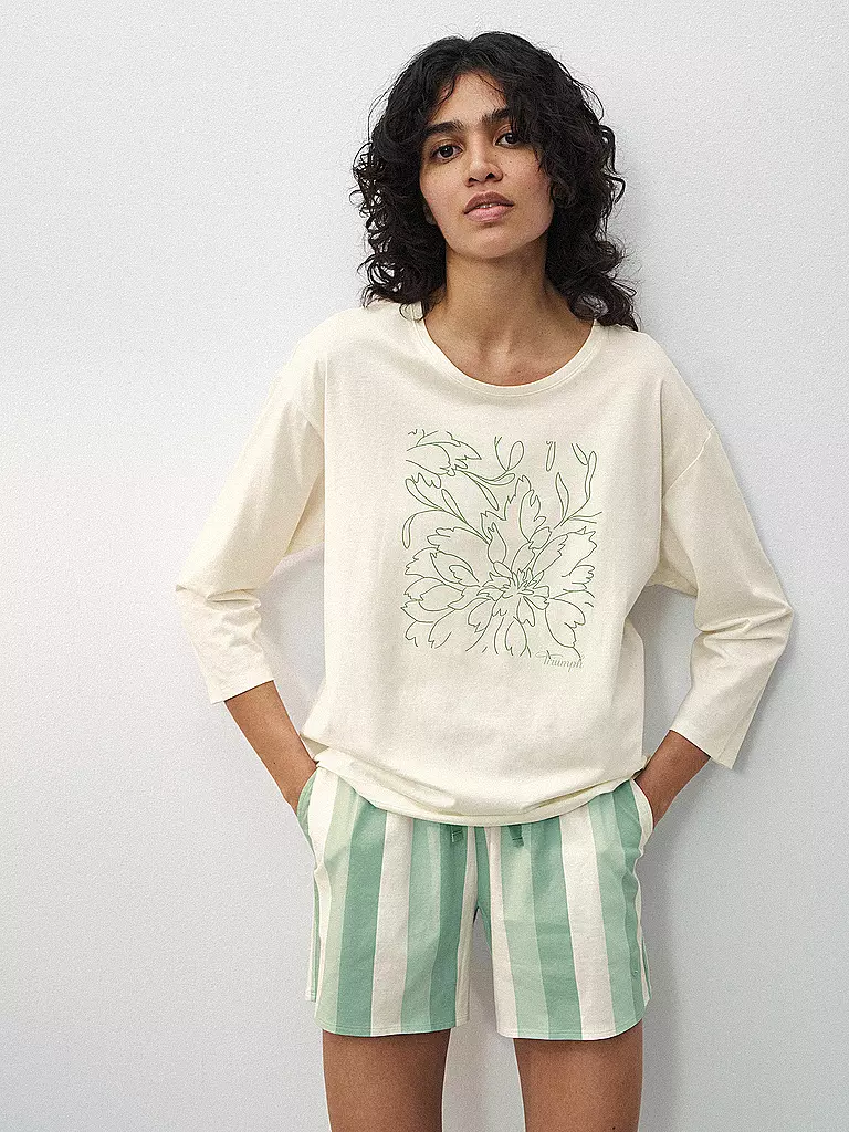 TRIUMPH | Pyjamashorts MIX & MATCH | Verde claro