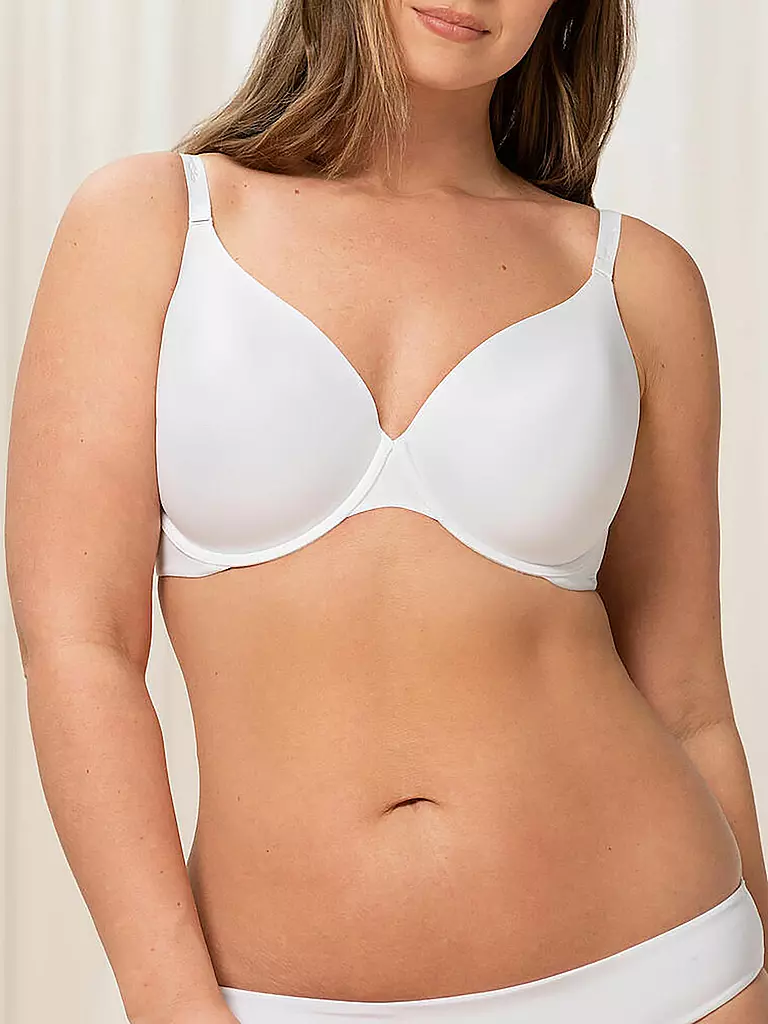 TRIUMPH | Sujetador camiseta con aros "Body Make-Up" (Blanco) | 
