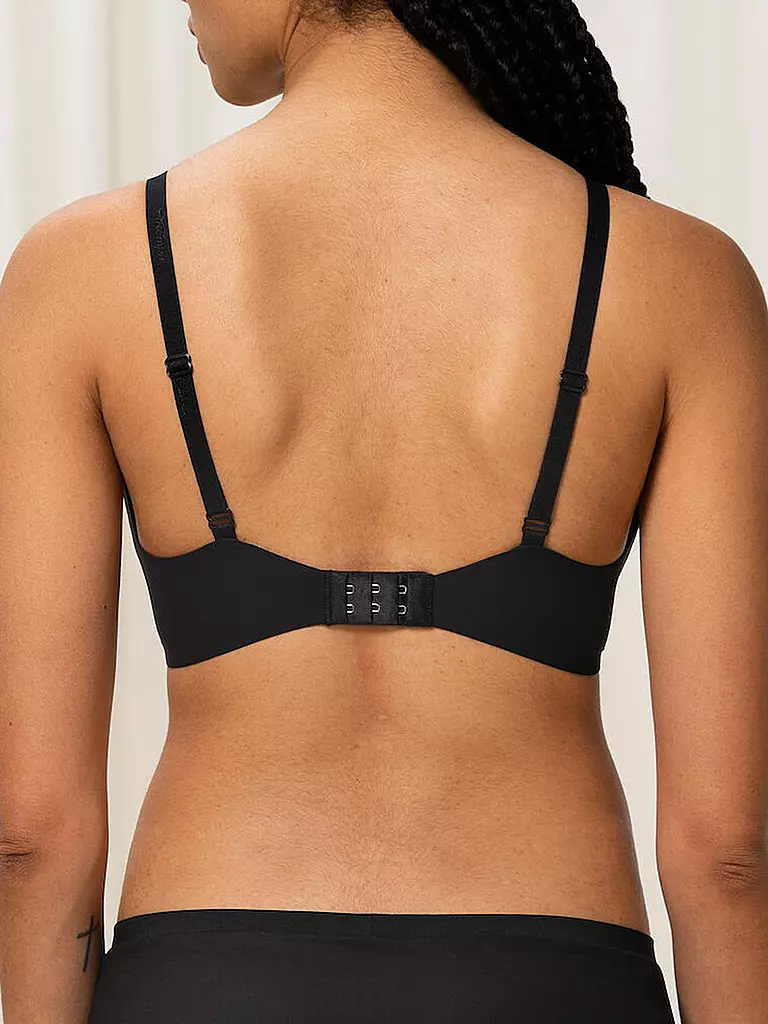TRIUMPH | Sujetador camiseta con aros Body Make Up Negro | 