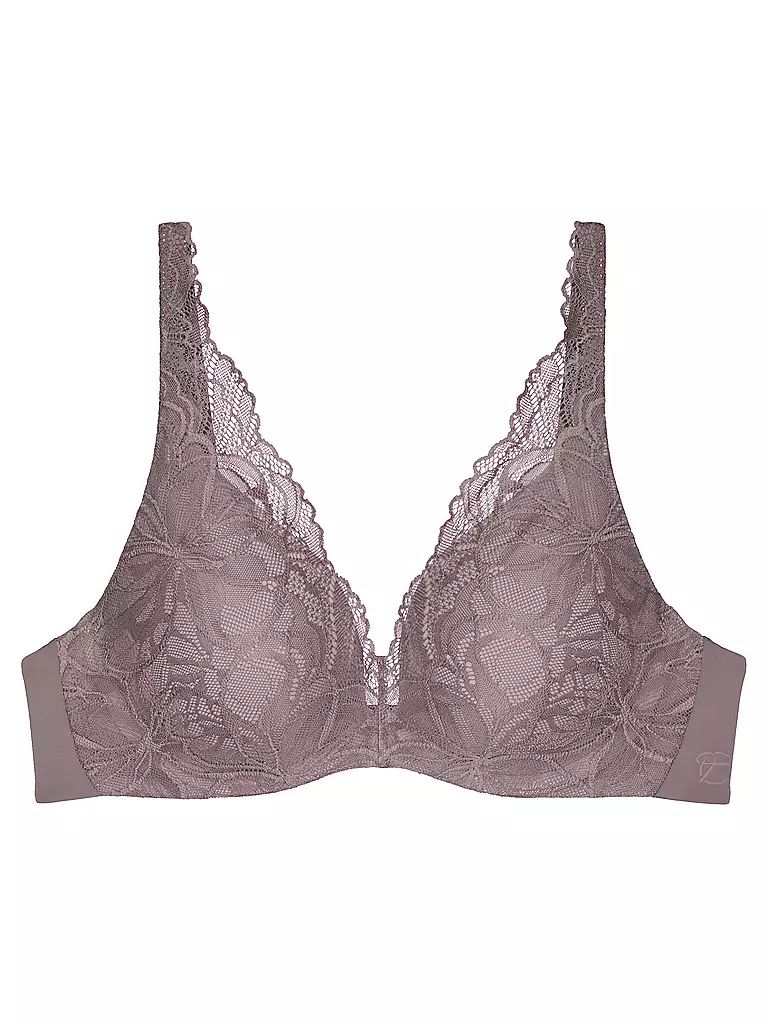 TRIUMPH | Sujetador con aros BODY MAKE-UP ILLUSION LACE gris paloma | Gris