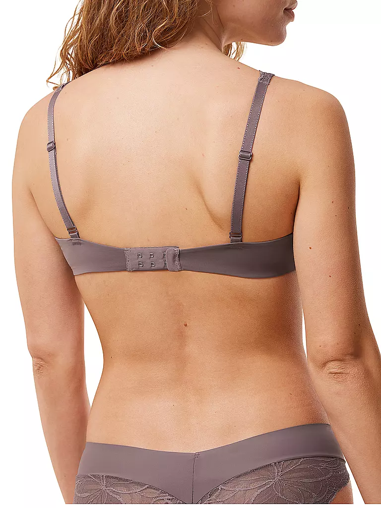 TRIUMPH | Sujetador con aros BODY MAKE-UP ILLUSION LACE gris paloma | Gris