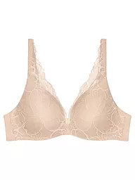 TRIUMPH | Sujetador con aros BODY MAKE-UP ILLUSION LACE black | Beige