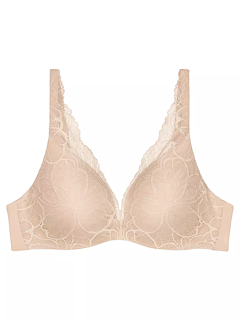 TRIUMPH | Sujetador con aros BODY MAKE-UP ILLUSION LACE nude beige | Beige
