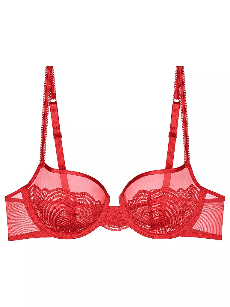 TRIUMPH | Sujetador con aros DELIGHTFUL SPOTLIGHT rouge | Rojo