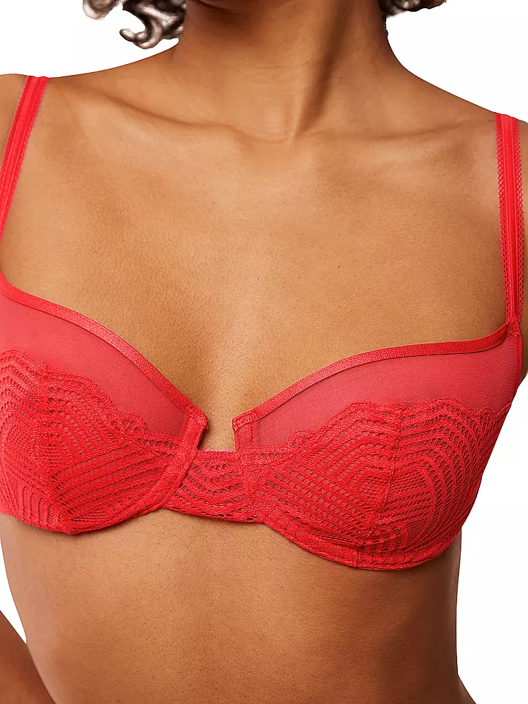 TRIUMPH | Sujetador con aros DELIGHTFUL SPOTLIGHT rouge | Rojo