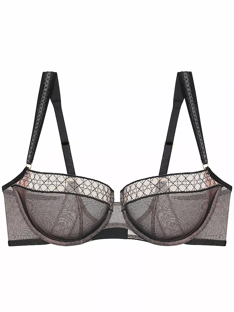 TRIUMPH | Sujetador con aros PALINA COSMIC HEARTBEAT negro | Negro